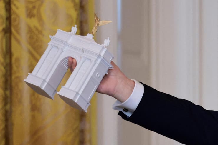 ארה"ב שגם של שער הניצחון של טראמפ ש דונלד טראמפ רוצה לבנות ב וושינגטון