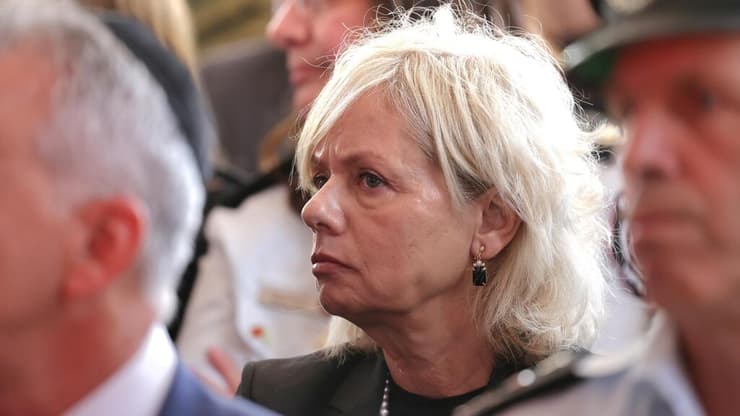 בהרב-מיארה התנגדה, החוק קודם. "משנה למפרע את חוקי המשחק" (צילום: אלכס קולומויסקי) טקס לזכר חללי מלחמת חרבות ברזל בהר הרצל