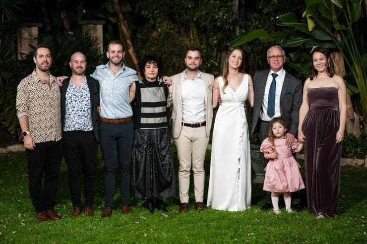 משפחת שני בחתונה של עידו ז"ל