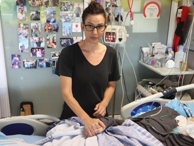 ענבל נחמד עידו נחמד חרבות ברזל פצוע