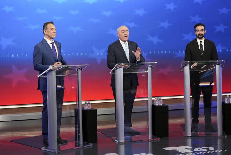 קואומו וממדאני בעימות לראשות העיר ניו יורק