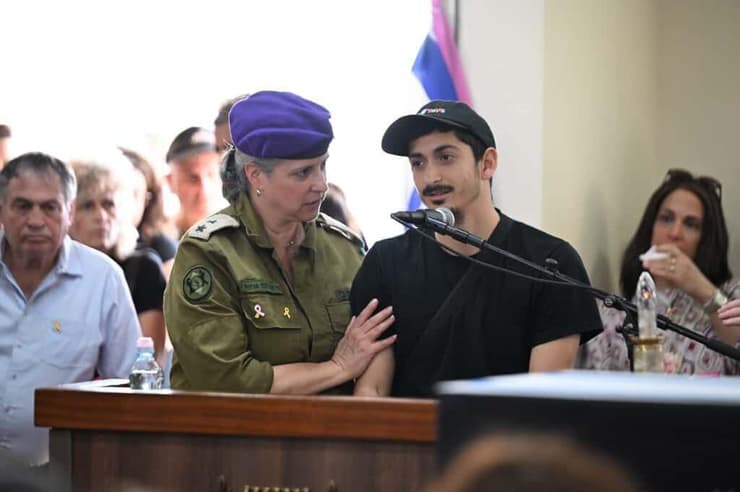 "כל יום שלך היה מלא בכל כך הרבה חיים. אף פעם לא אשכח אותך". בן הזוג נועם (צילום: פאולינה פטימר) נועם אלון, בן זוגה של ענבר הימן ז״ל