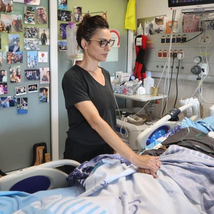 ענבל נחמד עידו נחמד חרבות ברזל פצוע