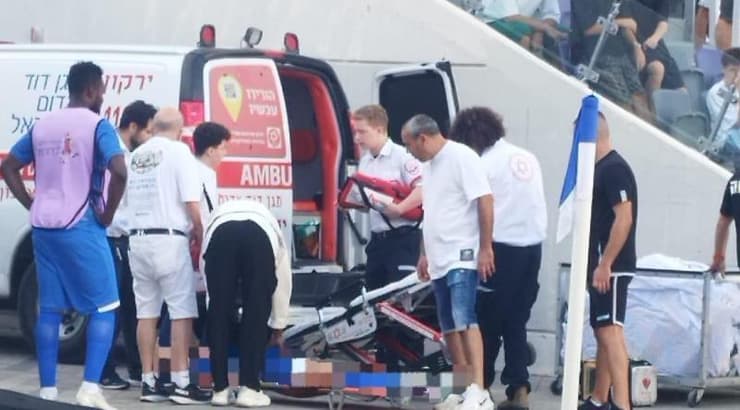 אוראל יהודה מפונה לבית החולים