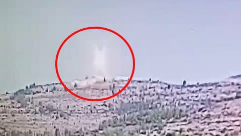 פיצוץ חומר הנפץ שהוטל מרחפן בבנימין הטלת חומר נפץ מהרחפן והתפוצצותו מעל החווה