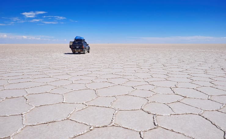 מדבר המלח בבוליביה. אהובה על המטיילים הישראלים (צילום: SHEE HENG CHONG/shutterstock) מדבר המלח בבוליביה