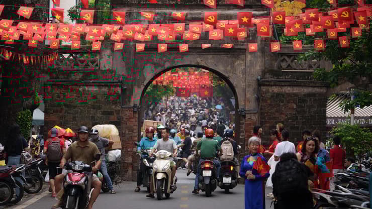 האנוי. מהפכה ברך (צילום: Vincent Thian/AP) האנוי