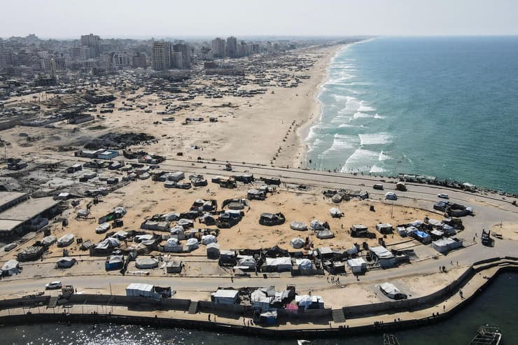 נמל העיר עזה (צילום: AFP) נמל העיר עזה