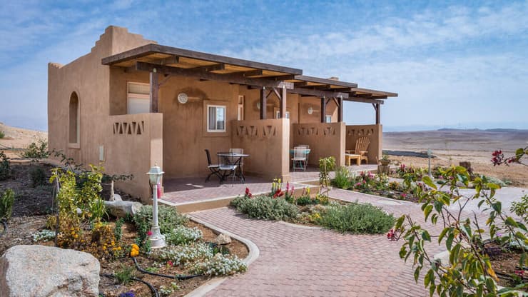 חדרי האירוח החדשים בקיבוץ הישראלי שזכה להכרה עולמית (צילום: מדיה נאות סמדר) קיבוץ נאות סמדר