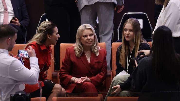 שרה נתניהו בפתיחת מושב הכנסת