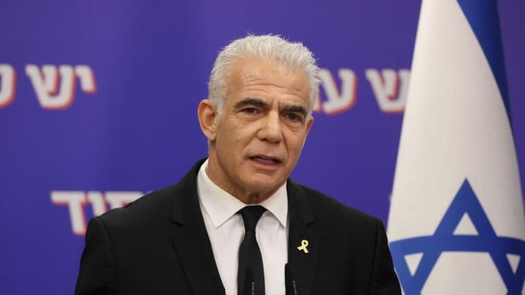 לפיד. "נתניהו נראה משועמם ואדיש" (צילום: אלכס קולומויסקי) יאיר לפיד