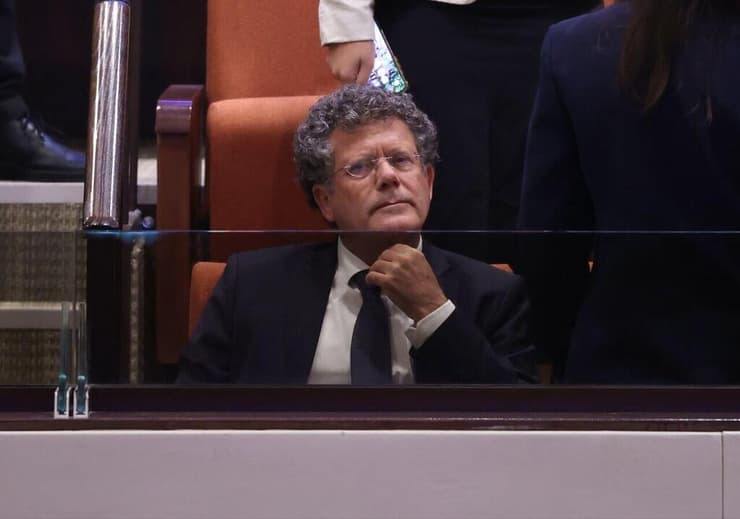 "לא ייאמן". נשיא העליון עמית בטקס פתיחת המושב הרביעי של הכנסת (צילום: אלכס קולומויסקי ) נשיא בית המשפט העליון יצחק עמית בפתיחת המושב הרביעי של הכנסת