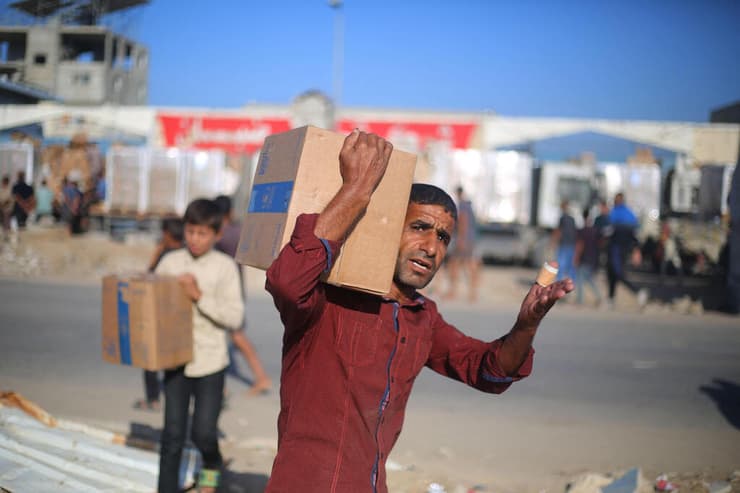 סיוע הומניטרי בעזה