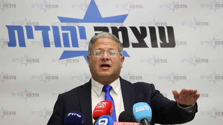 השר בן גביר (צילום: אלכס קולומויסקי) איתמר בן גביר