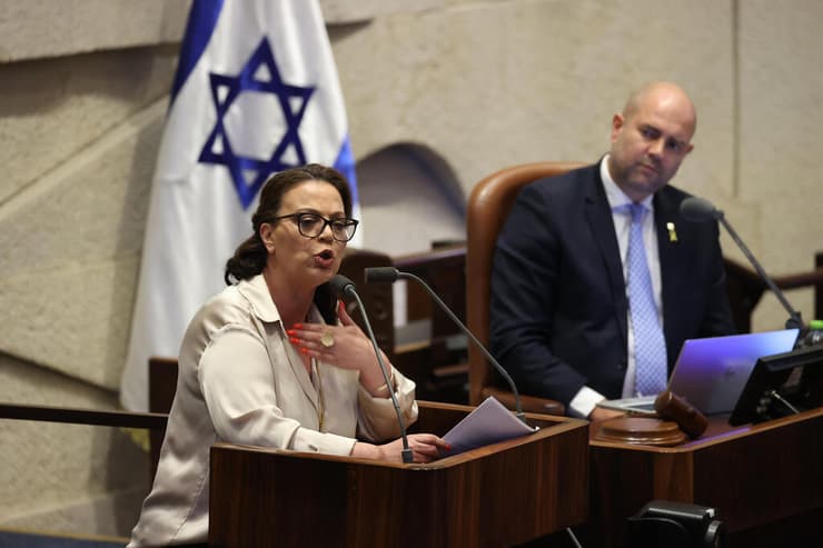 חברת הכנסת גלית דיסטל-אטבריאן (צילום: עמית שאבי) חברת הכנסת גלית דיסטל-אטבריאן