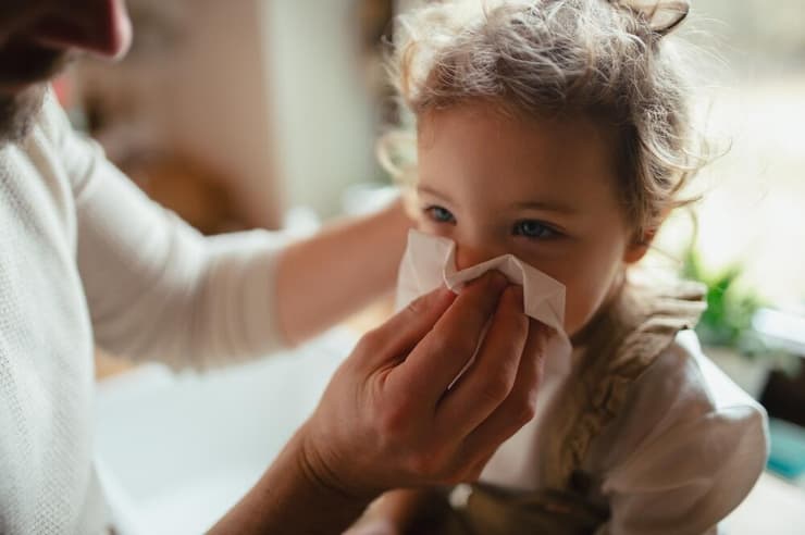 שפעת בקרב ילדים