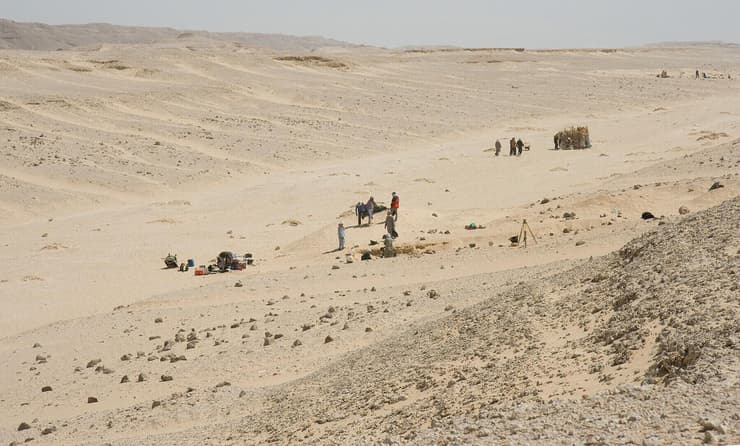 החפירות הארכאולוגיות שנערכו בסביבת העיר אחתאתון (עמארנה של ימינו) (צילום: Amarna Project) החפירות הארכאולוגיות שנערכו בסביבת העיר אחתאתון (עמארנה של ימינו)