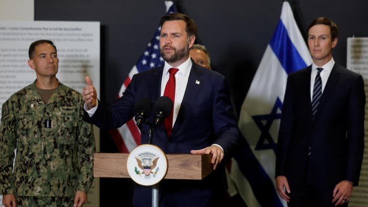 מסיבת עיתונאים של סגן נשיא ארה"ב, ג'יי די ואנס