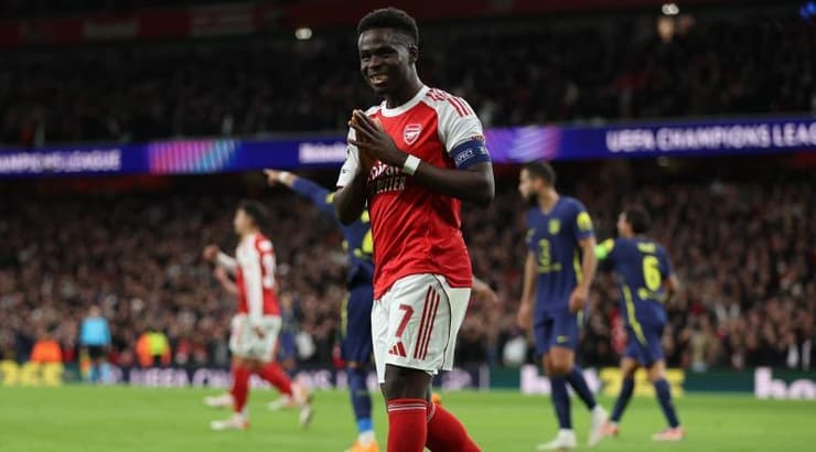 בוקאיו סאקה מאוכזב (IMAGO) בוקאיו סאקה מאוכזב