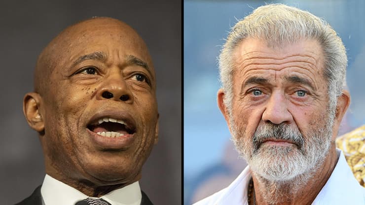 האישום בשחיתות נגד ראש העיר ניו יורק אדמס בוטל, התובעת שסיכלה את החזרת רישיון הנשק למל גיבסון – פוטרה (צילום: Alberto PIZZOLI / AFP, AP Photo/Yuki Iwamura) מל גיבסון אריק אדמס