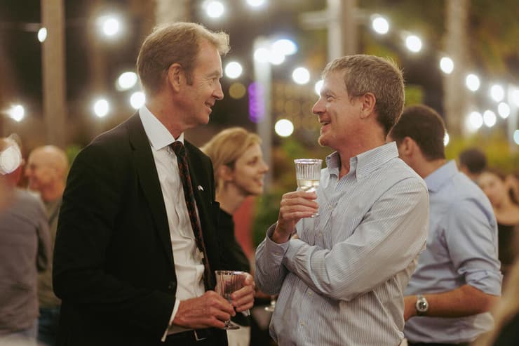 שגריר האיחוד האירופי בישראל, מייקל מאן (משמאל) באירוע (צילום: אפי יוספי) שגריר האיחוד האירופי בישראל, מייקל מאן (משמאל) באירוע