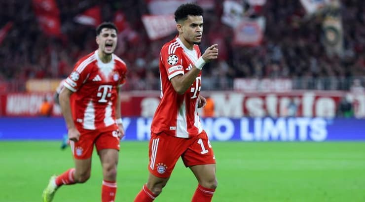 לוצ'ו דיאז חוגג את השער השלישי (IMAGO) לוצ'ו דיאז חוגג את השער השלישי