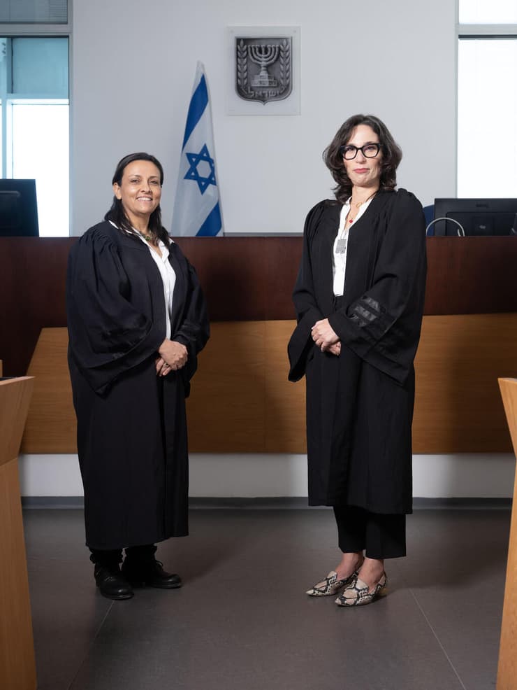 השופטת שלי אייזנברג (מימין) והשופטת רותם קודלר עיאש (צילום: יובל חן) השופטת שלי אייזנברג (מימין) והשופטת רותם קודלר עיאש