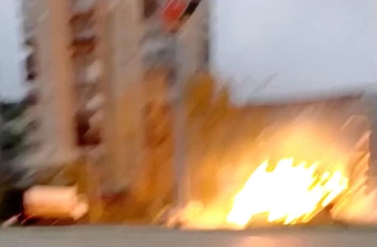 מתקפה של רוסיה על אוקראינה זירת פגיעת כטב"ם סומי