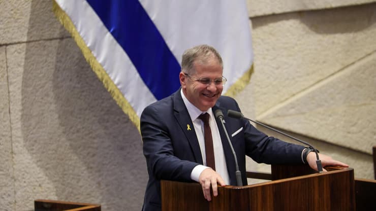 השר קיש (צילום: דני שם טוב, דוברות הכנסת) הכנסת הצביעה בעד ריבונות ביו"ש