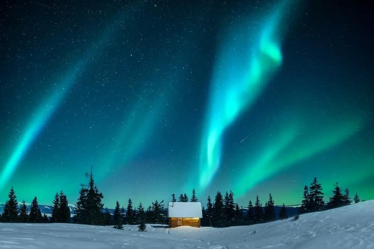 הזוהר הצפוני, פינלנד (צילום: Smit/ shutterstock) הזוהר הצפוני, פינלנד