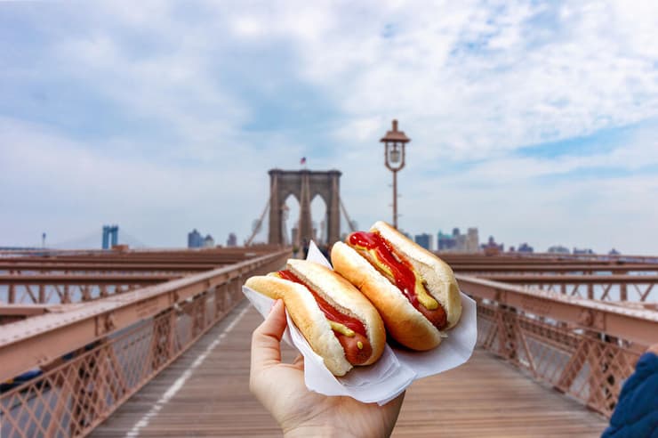נקניקיות בניו יורק