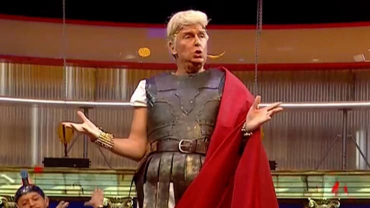 הנאום של טראמפ כתב את עצמו (צילום: מתוך "ארץ נהדרת") "ארץ נהדרת"