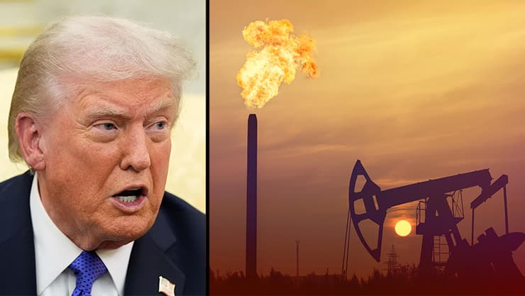 טראמפ ארה"ב גז נפט