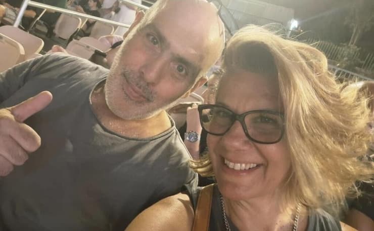 אנשים מתלהבים. גילי ומשה מזרחי (צילום: אלבום ביתי) גילי ומשה מזרחי