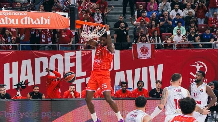 לא עוצרים. הפועל ת"א ואוטורו מעל מונאקו (צילום: הפועל "IBI" תל אביב) הפועל ת"א דן אוטורו מונאקו