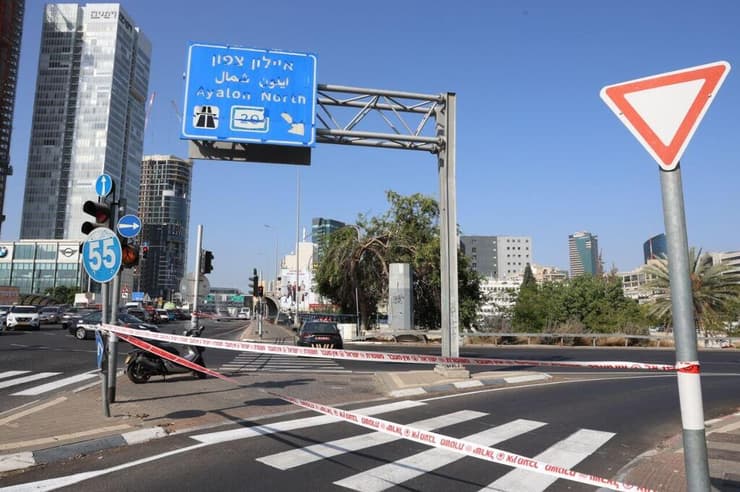 חסימות במחלף לה גרדייה לכיוון איילון צפון