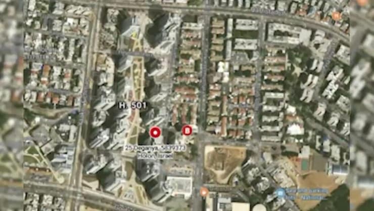 התמונות שצורפו להודעות האיום מאיראן האיום הישיר מטהרן - בתים של בכירים בעולם התקשורת איראן אינטרנשיונל ודובר צה"ל בפרסית צולמו