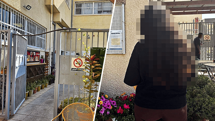 הטורף שלה זיהה אותה בבית המרקחת. יובל ושלוחת מרפאת לוינסקי (צילום: מאיר אבן חיים, שירה קדרי עובדיה) הטורף שלה זיהה אותה בבית המרקחת. יובל ושלוחת מרפאת לוינסקי