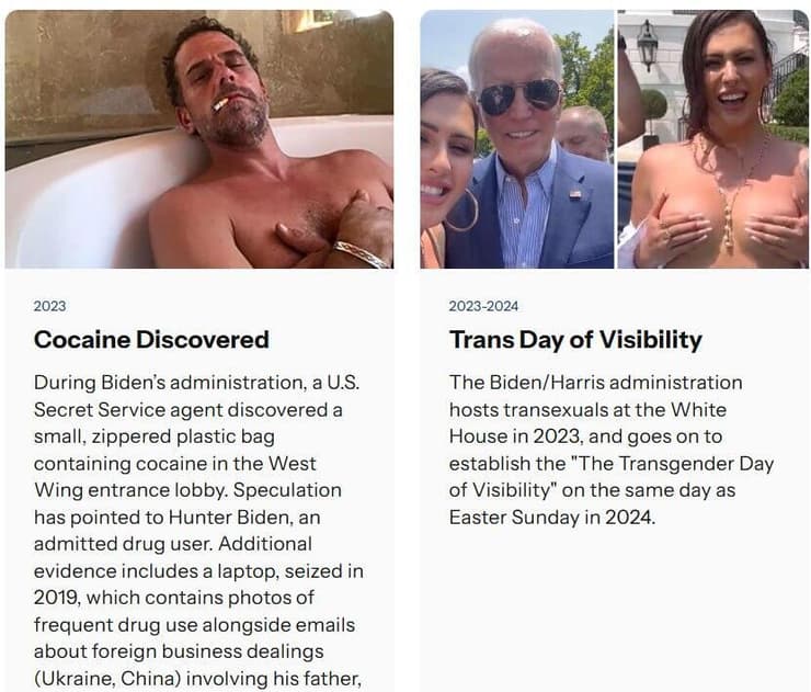 אתר הבית הלבן הטרלה שערוריות דמוקרטים