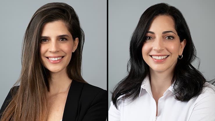 מימין: עוה"ד נעמה שיף ואורית חזקיהו