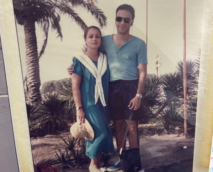 היו שתי פרידות. דבורית וזאב נבו, בצעירותם (צילום: אלבום ביתי) דבורית וזאב נבו, בצעירותם