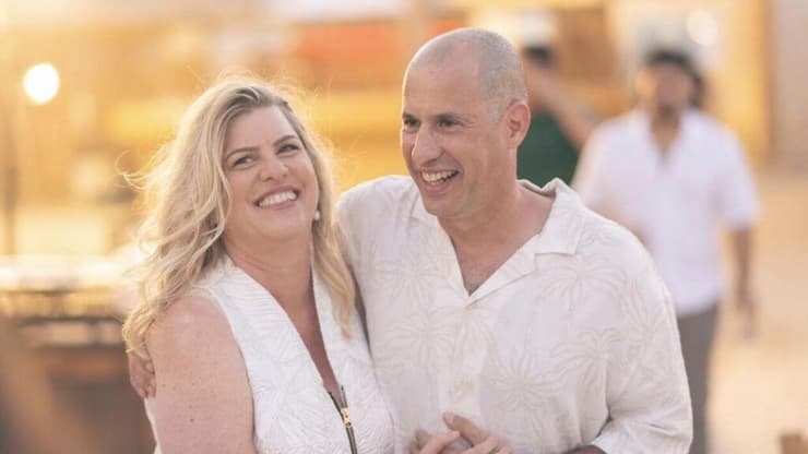 הוא העוגן של חיי. טלי ושחר ארז (צילום: שלומי פרין) טלי ושחר ארז