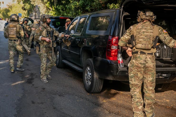 ירושלים אנשי השירות החשאי אבטחה ביקור סגן נשיא ארה"ב ג'יי די ואנס