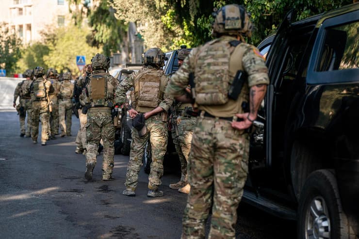 ירושלים אנשי השירות החשאי אבטחה ביקור סגן נשיא ארה"ב ג'יי די ואנס