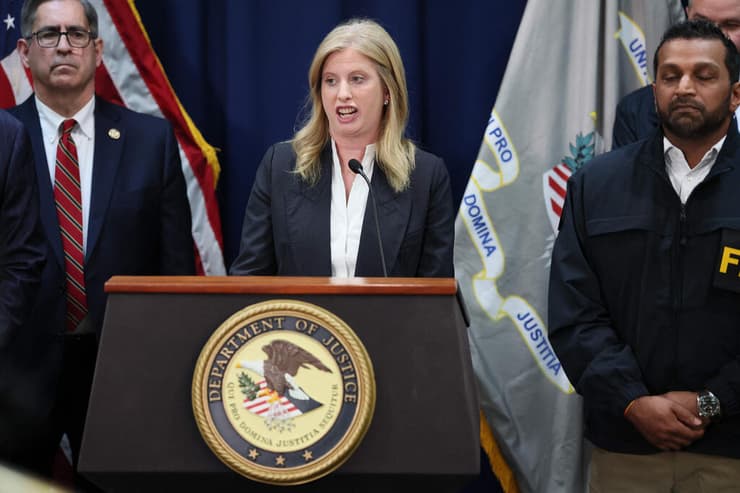 נציבת משטרת ניו-יורק, ג'סיקה טיש (צילום: Michael M. Santiago / GETTY IMAGES NORTH AMERICA / AFP) נציבת משטרת ניו יורק ג'סיקה טיש