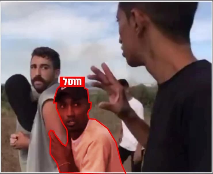 תמונתם של המחבלים אבו מרחיל ואחמד אבראהים רגב שאער מהשבעה באוקטובר