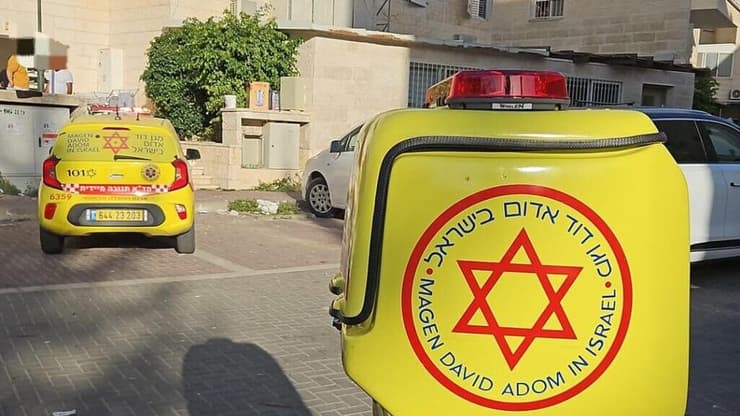 בית שמש. ארכיון (צילום: תיעוד מבצעי מד"א) נער נפצע קשה בבית שמש כשנפל מגובה של 6 קומות