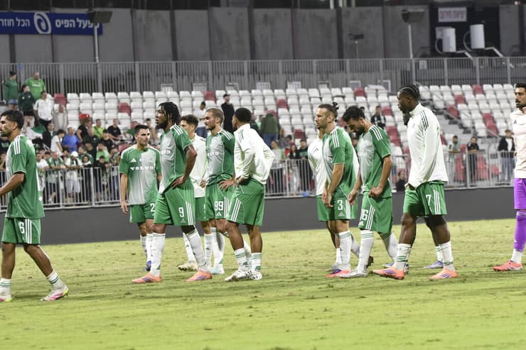 שחקני מכבי חיפה מאוכזבים