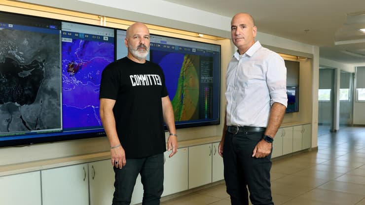 מימין: ד"ר עמיר גבריאלי ונתי אמסטרדם