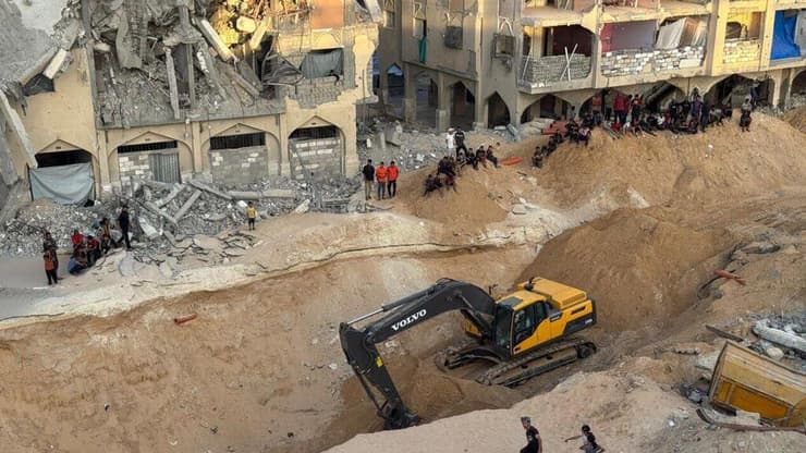 פעולות חיפוש אחר גופתו של עמירם קופר בעזה